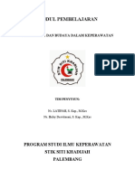 MODUL PEMBELAJARAN PSIKOSOSIAL DAN BUDAYA DALAM KEPERAWATAN Revisi 3