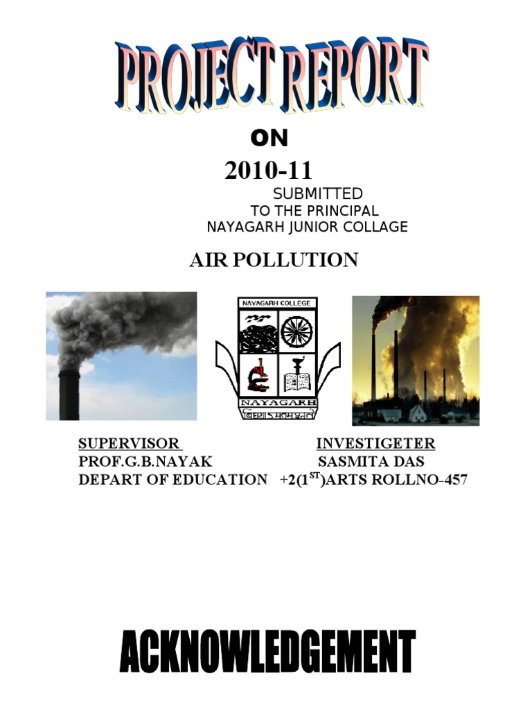 air palution smog air pollution scribd