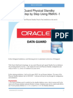 Oracle DataGuard Physical Standby Installation Step by Step Using RMAN1