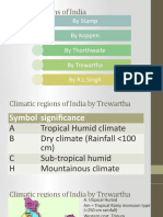 Climatic Regions - Vegetation of India