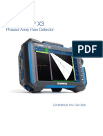 Omniscan X3: Phased Array Flaw Detector