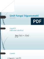 P1. Limit Fungsi Trigonometri bagian 1 (XII-MIPA4)