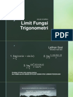 P2. Limit Fungsi Trigonometri Bagian 1 (XII-MIPA4)