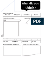 Sop Evaluation Form