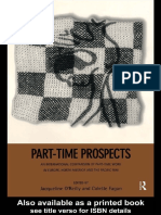Part Time Prospects An International Comparison of Part Time Work in Europe North America and The Pacific Rim