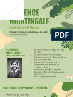 Florence Nightingale's Environmental Theory