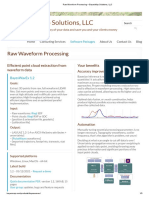 Raw Waveform Processing - BayesMap Solutions, LLC