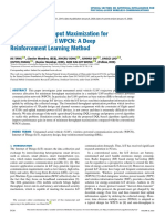 DRL Minimum Throughput Maximization For Multi-UAV Enabled WPCN