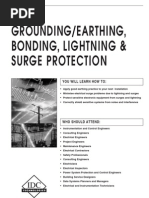 Earthing, Bonding, Lightning Surge Protection