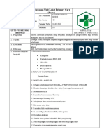 SOP Pelayanan Pcare Puskesmas Seruway