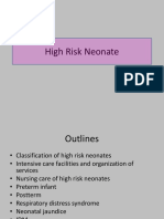 High Risk Neonate