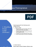 Pertemuan 2-Bahasa Pemrograman