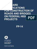 Standard Specifications for Construction of Roads and Bridges on Federal Highway Projects Fp14