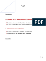 Thème 1 Innovation Et Organisation Une Relation Dialogique