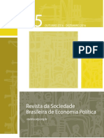 Revista Da Sociedade Brasileira de Economia Política - 2016