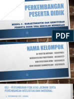 PERKEMBANGAN REMAJA