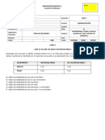 Organizador Gráfico 2. Probabilidades