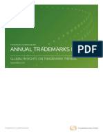 Annual Trademark Report Thomson Reuters