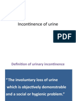 Urinary Incontinence 2021
