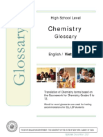 Hs Chemistry Glossary Vietnamese-31p