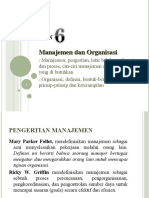 6. P. Bisnis - Manajemen dan Organisasi