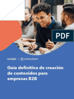 Guía Definitiva de Creación de Contenidos para Empresas B2B