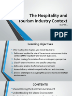 The Hospitality and Tourism Industry Context