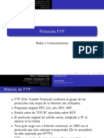 Protocolo FTP: Redes y Comunicaciones