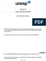 Leis de Kirchhoff em circuitos elétricos