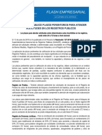 La Sunarp Establece Plazos Perentorios para Atender Solicitudes en Los Registros Publicos