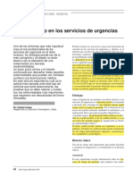 Dolor Torácico en Los Servicios de Urgencias