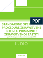 Standardne Operativne Procedure II Dio - Verzija Na Bosanskom Jeziku