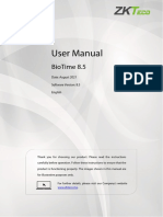 BioTime 8.5 User Manual