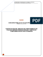 Contratación de pasajes aéreos internacionales para Promperú