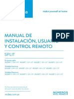 Manual Split Midea