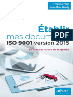 454179647 Etablir Mes Documents ISO 9001 Version V2015 PDF (1)