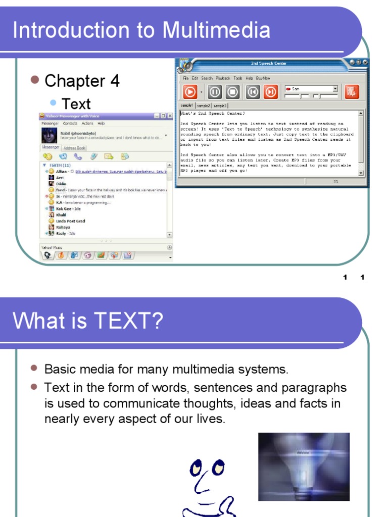 Importance of Text in Multimedia | PDF | Typefaces | Digital Typography