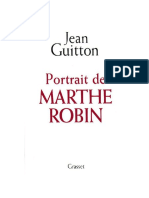 Guitton Jean - Portrait de Marthe Robin