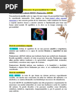 Cuestionarios de Personalidad de Cattell