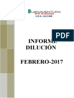 Informe Dilución Febrerto 2017