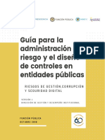 Guia Para La Administracion Del Riesgo y El Diseno de Controles en Entidades Publicas