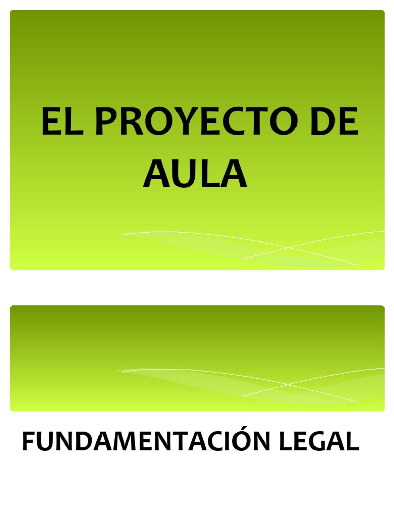 Proyecto Pedagógico de Aula: Guía Completa | PDF | Plan de estudios ...