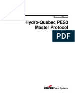 Hydro-Quebec PES3 Master Protocol: Reference Manual