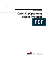 Opto 22 (Optomux) Master Protocol