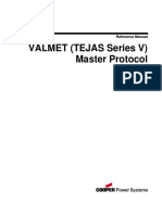 Valmet (Tejas Series V) Master Protocol: Reference Manual