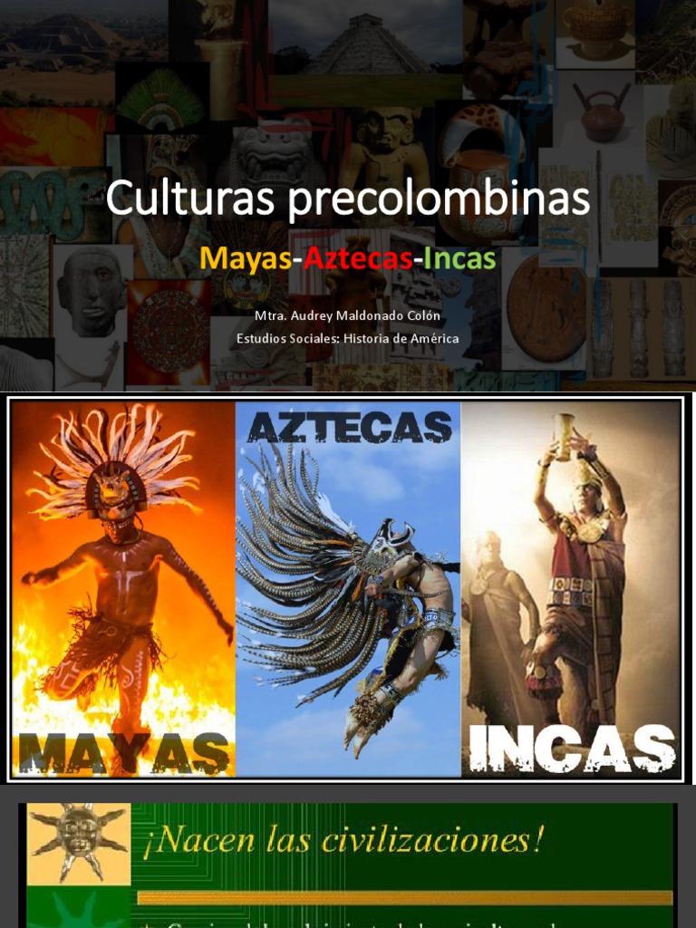 Culturas Precolombinas Mayas Aztecas Incas | PDF