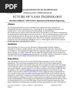 Future of Nanotechonolgy
