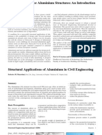 Aluminium Structures Applications
