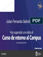 Constancia Finalizacion Curso Retorno Al Campus