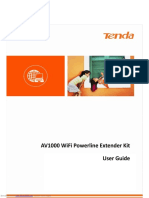 AV 1000 Wi-Fi Powerline Extender Kit Model: PH15 User Guide